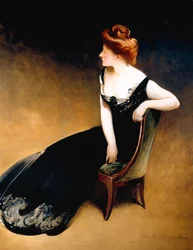 Porträt von Mrs. V, Mrs. Herman Duryea